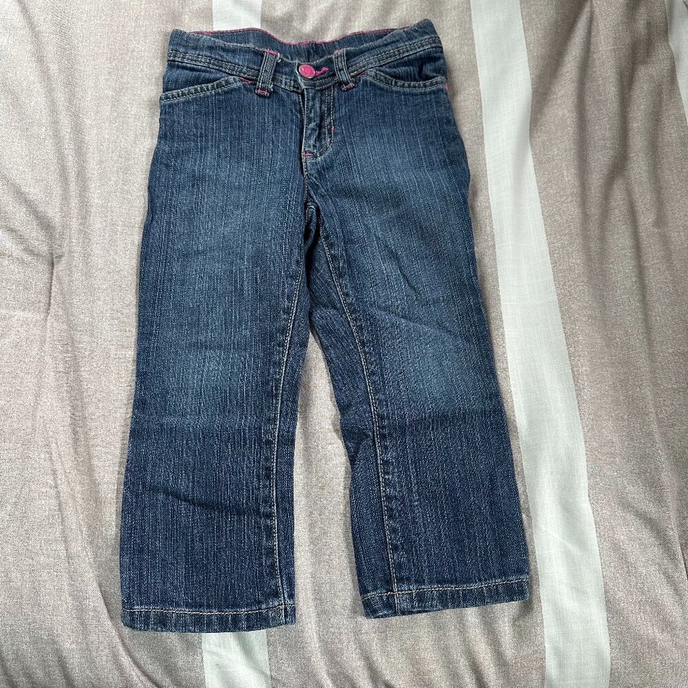 Like New Carter's Medium Denim Toddler Jeans Sz 2T